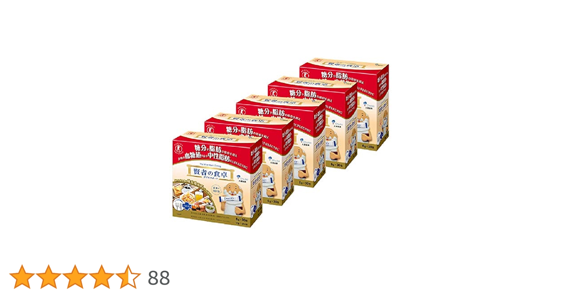 新品未開封品賢者の食卓 30包入り 5箱 賢者の食卓 ダブルサポート レギュラーBOX｜【大塚製薬の公式